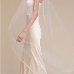 BHLDN Wedding Dress and Jacket